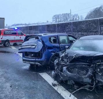 حادث على الطريق السريع في النمسا