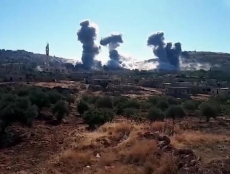 قصف لمليشيا الأسد في إدلب