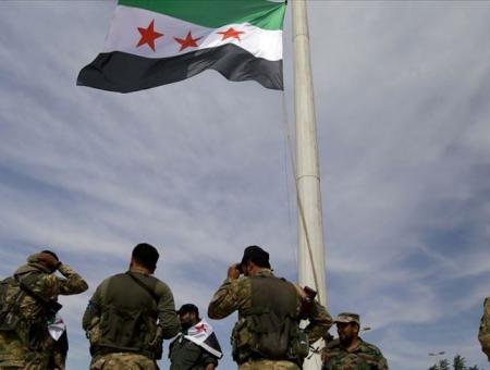 الجيش الوطني في منطقة نبع السلام شمال سوريا