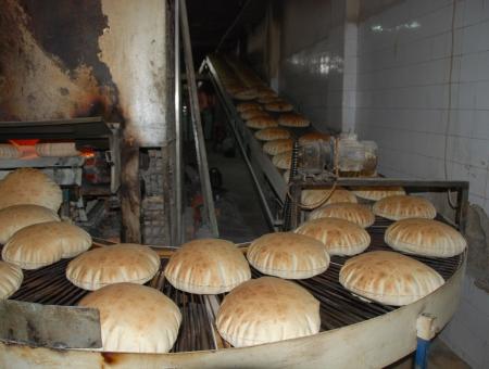 فرن خبز في سوريا