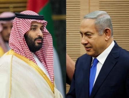 لقاء سري بين نتنياهو وبن سلمان في السعودية