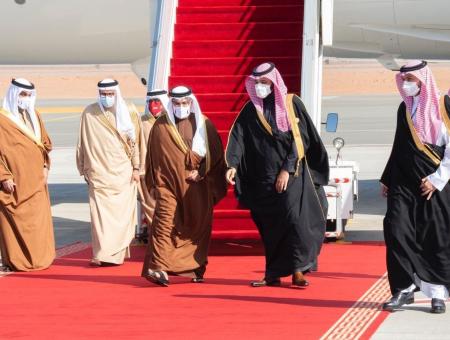 وصول قادة دول الخليج إلى السعودية