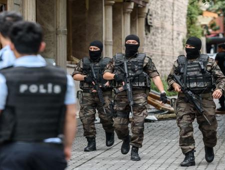 قوات الأمن التركي
