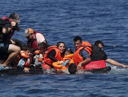 مهاجرين في البحر المتوسط