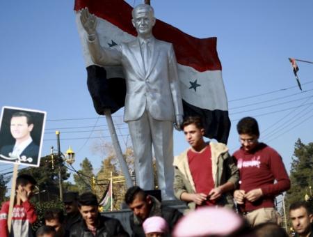مناطق سيطرة نظام الأسد