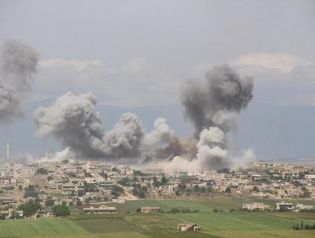 قصف روسي على ريف إدلب