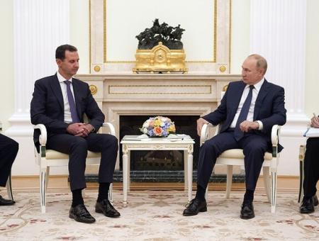 بشار الأسد في زيارة غير معلنة إلى موسكو