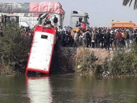 صورة من موقع الحادث نقلا عن مصراوي