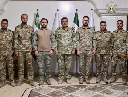 قادة من الجيش الوطني السوري
