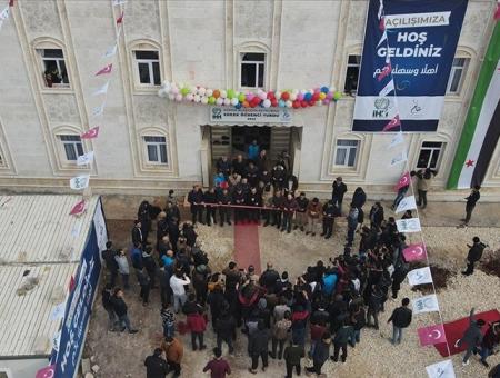 افتتاح مبنى للسكن الجامعي بريف حلب