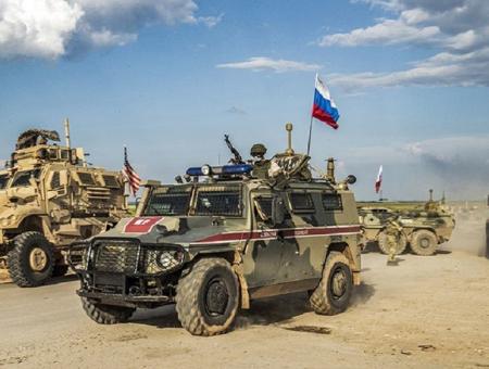 قوات روسية وأمريكية في سوريا