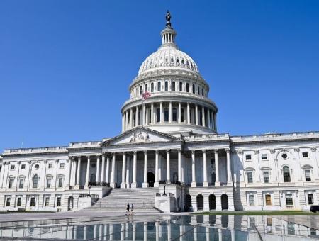 مبنى الكونجرس الأمريكي في واشنطن