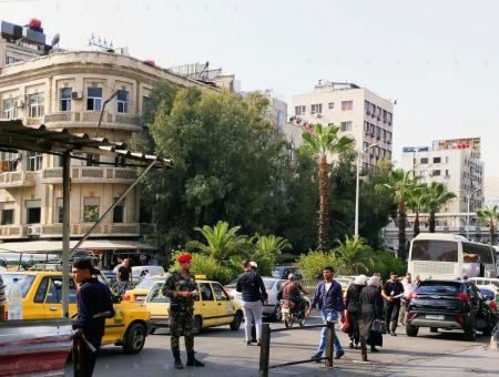 شارع الثورة بمدينة دمشق
