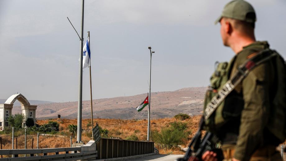 الحدود الأردنية مع فلسطين المحتلة
