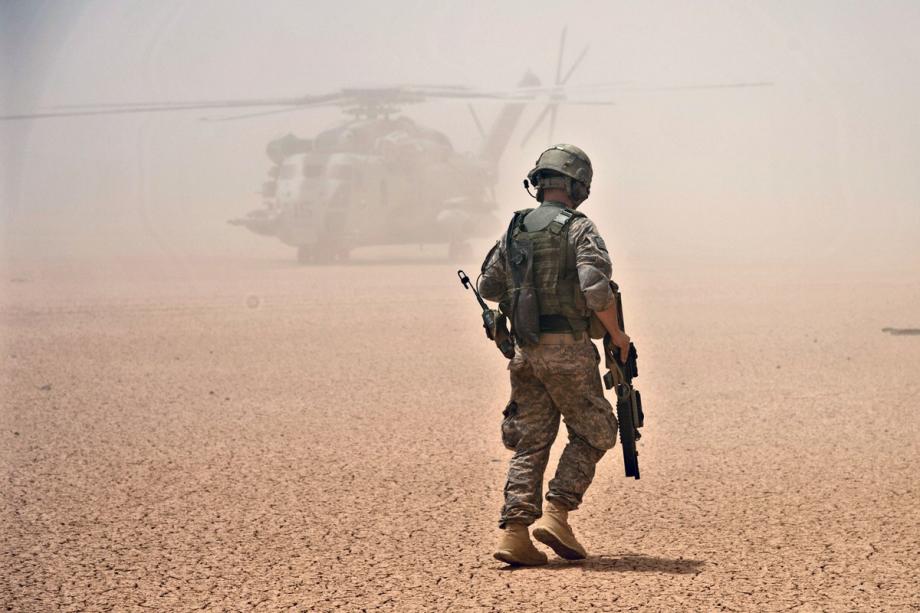 جندي أمريكي في أفغانستان
