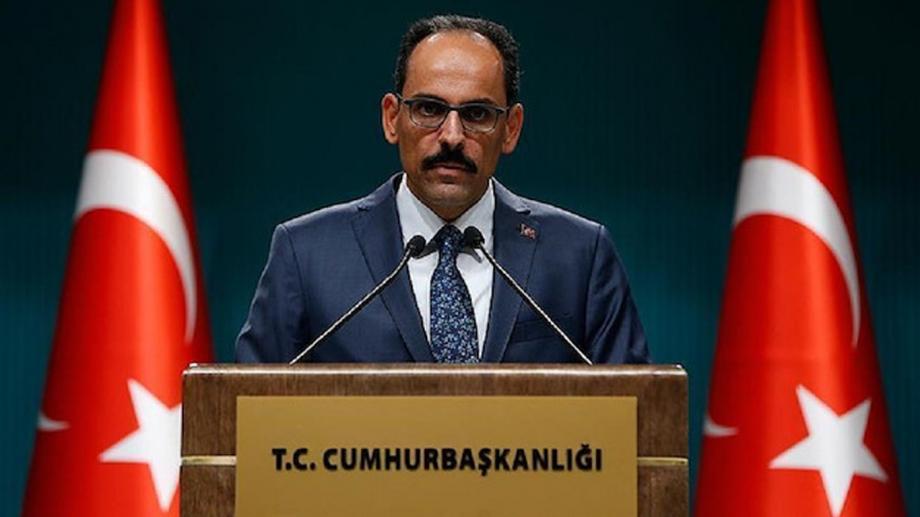 المتحدث الرسمي باسم الرئاسة التركية "إبراهيم قالن"