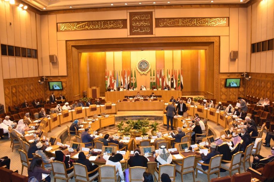أحدى اجتماعات الجامعة العربية مؤخراً.