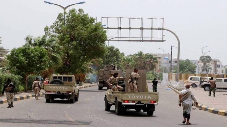 قوات تابعة للمجلس الانتقالي الجنوبي في اليمن