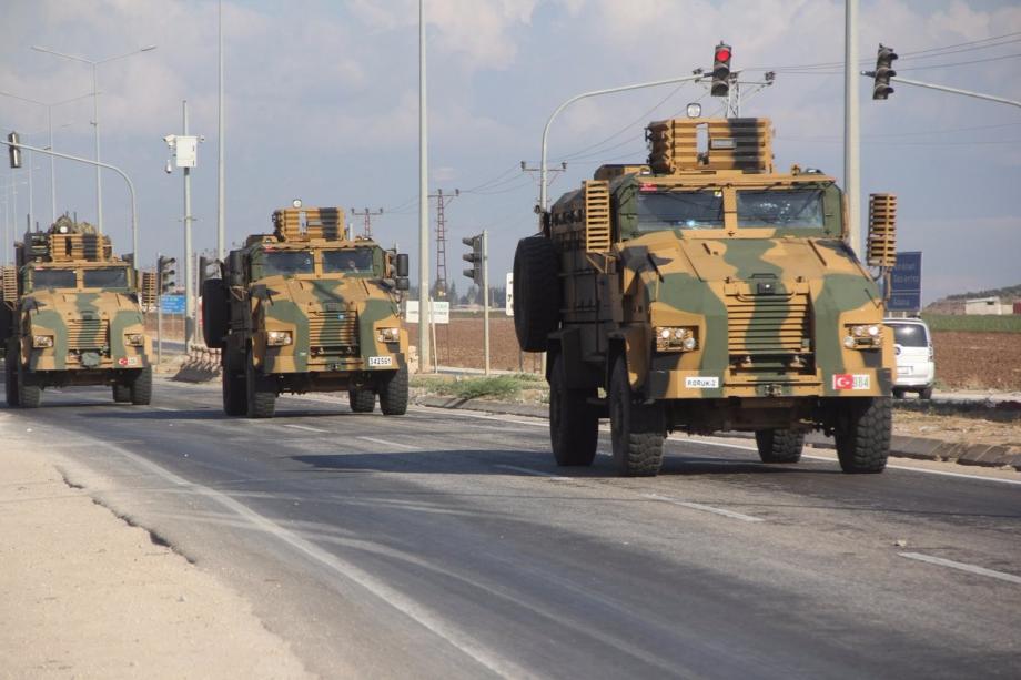 صورة أرشيفية لتعزيزات عسكرية تركية في سوريا