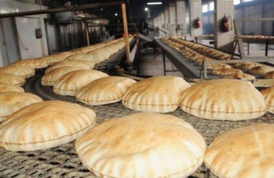فرن لصناعة الخبز في سوريا.