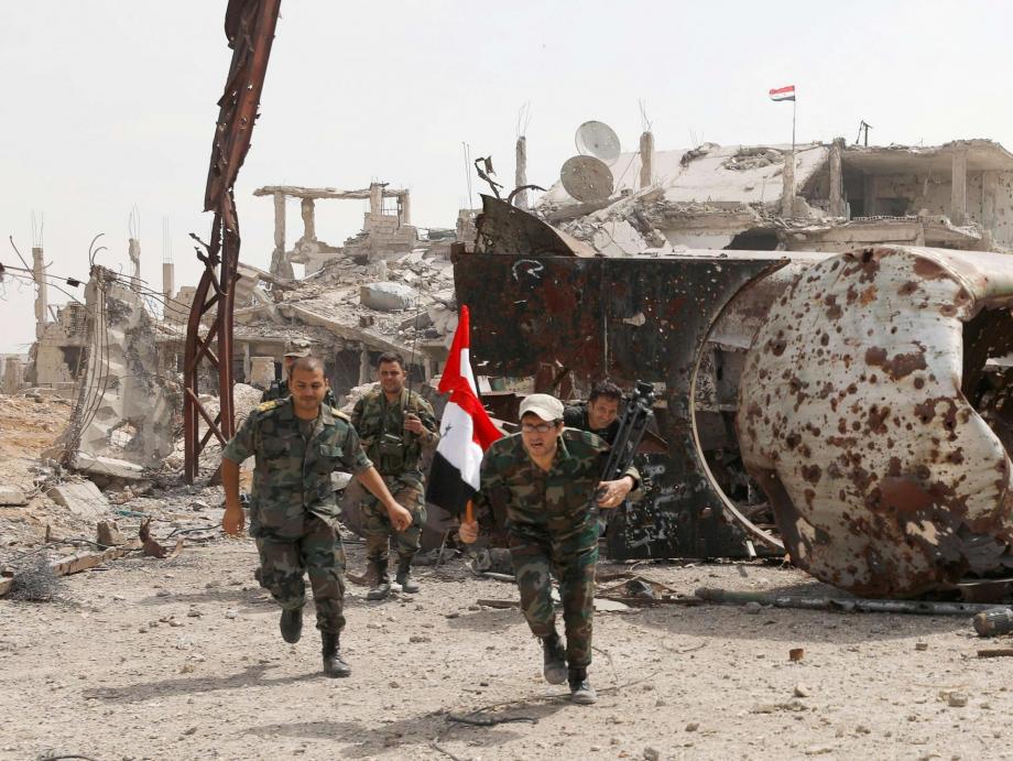 هروب ميليشيات الأسد