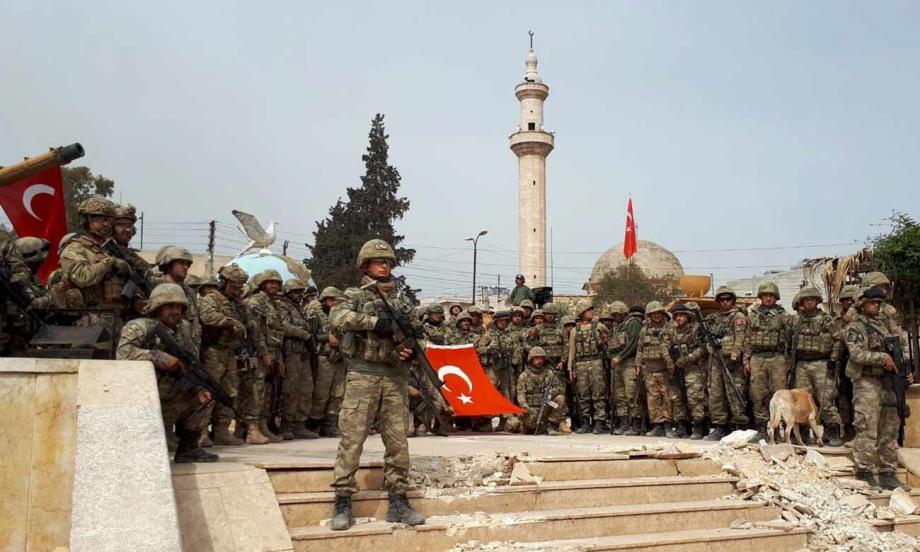 عناصر من الجيش التركي في سوريا