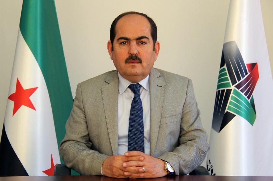 رئيس الحكومة السورية المؤقتة، عبد الرحمن مصطفى.