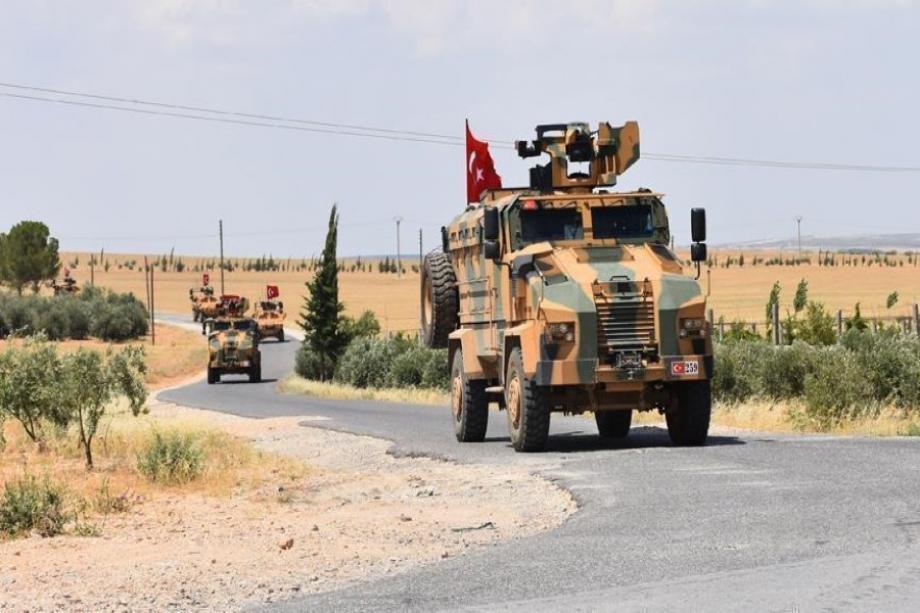 آليات الجيش التركي في سوريا