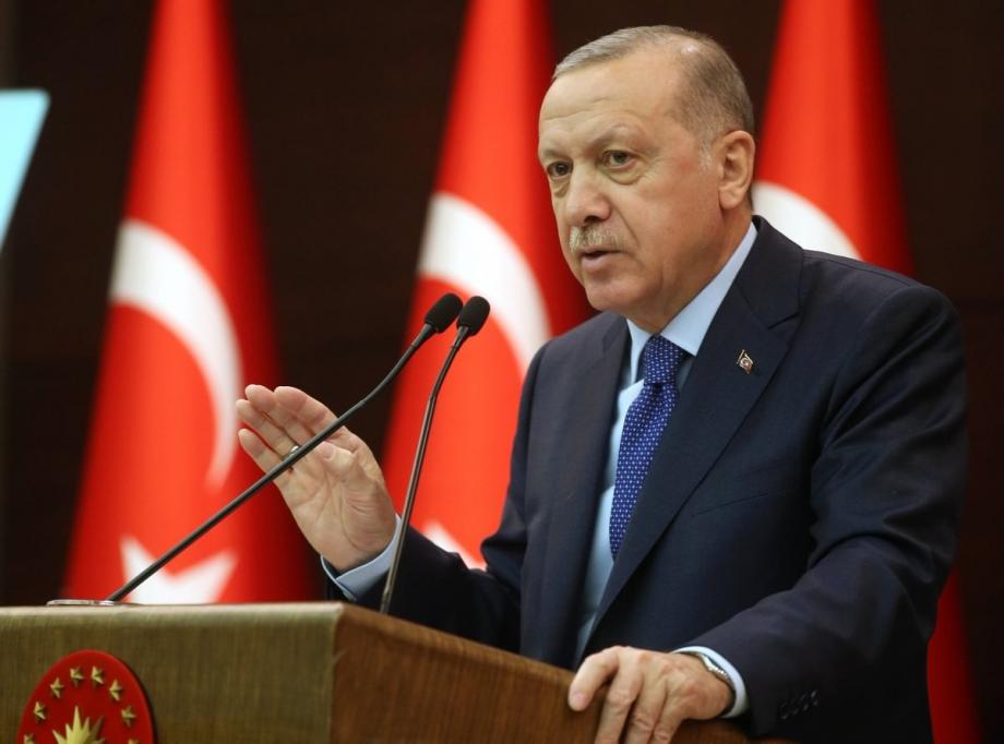 أكد أردوغان أنه واثق من أن العالم التركي سيخرج من هذه المرحلة العصيبة أكثر قوة