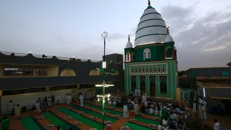أحد مساجد العاصمة السودانية الخرطوم