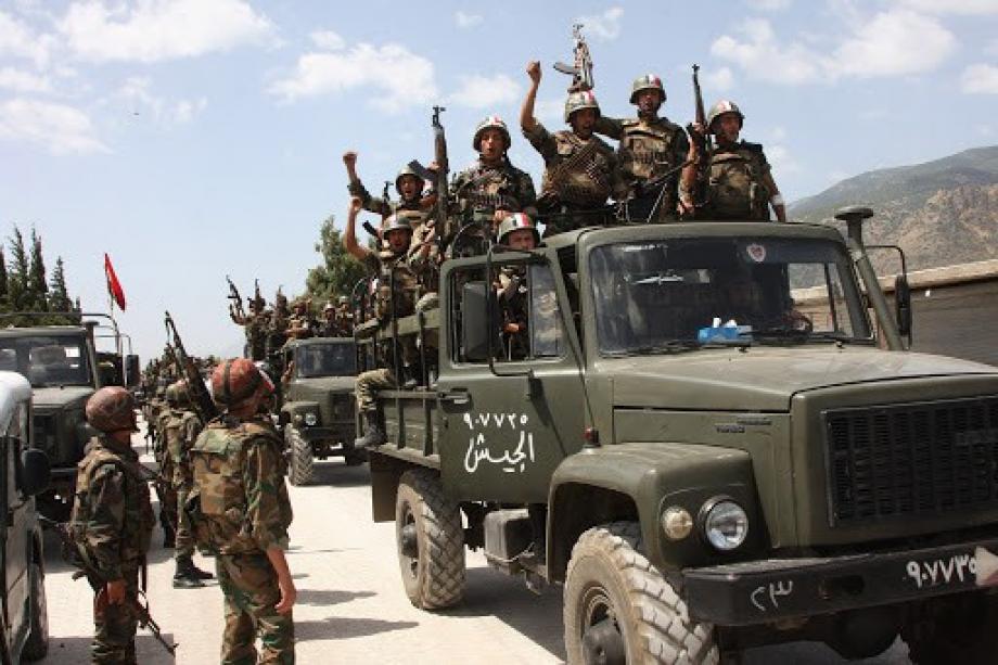 تعزيزات عسكرية لنظام الأسد