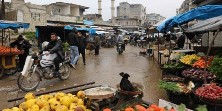 أسواق شعبية في محافظة إدلب