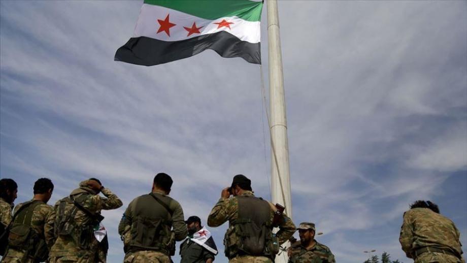 الجيش الوطني في منطقة نبع السلام شمال سوريا