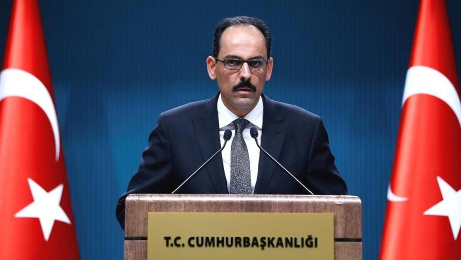 المتحدث باسم الرئاسة التركية إبراهيم قالنقالن: تركيا لا ترى في بشار الأسد زعيماً