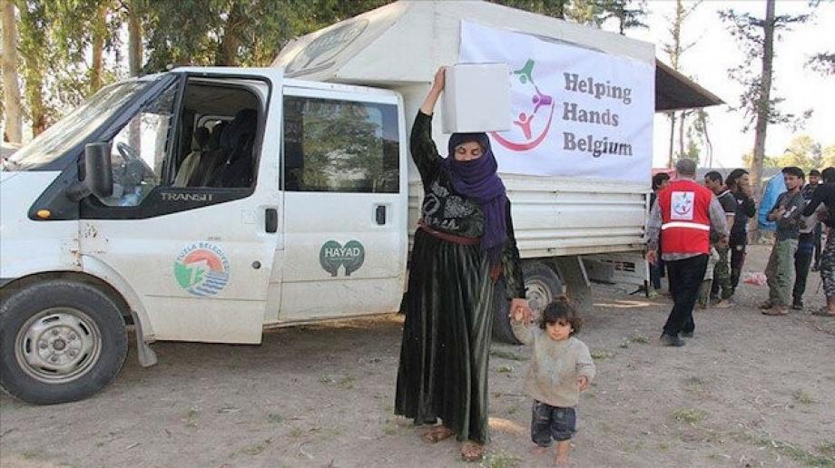 وُزعت 200 سلة غذائية على العائلات السورية بقضاء "كيريك خان" بالولاية.