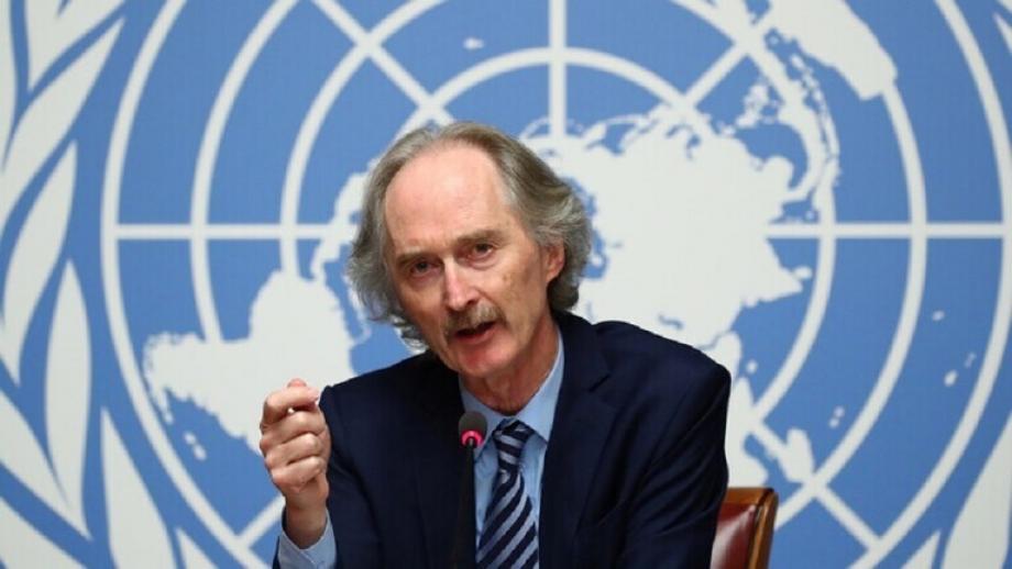 مبعوث الأمم المتحدة الخاص إلى سوريا غير بيدرسون