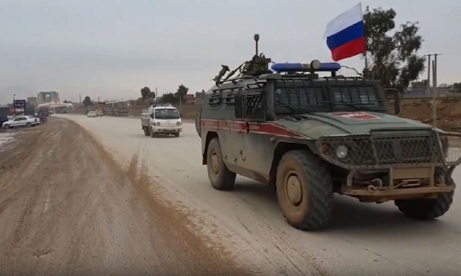 عربات روسية في سوريا