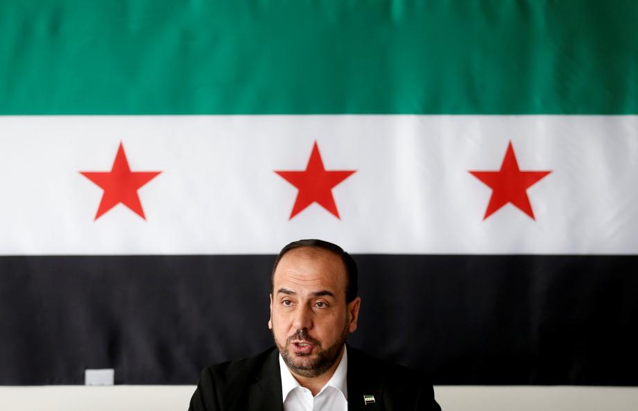 رئيس الائتلاف الوطني السوري الجديد نصر الحريري