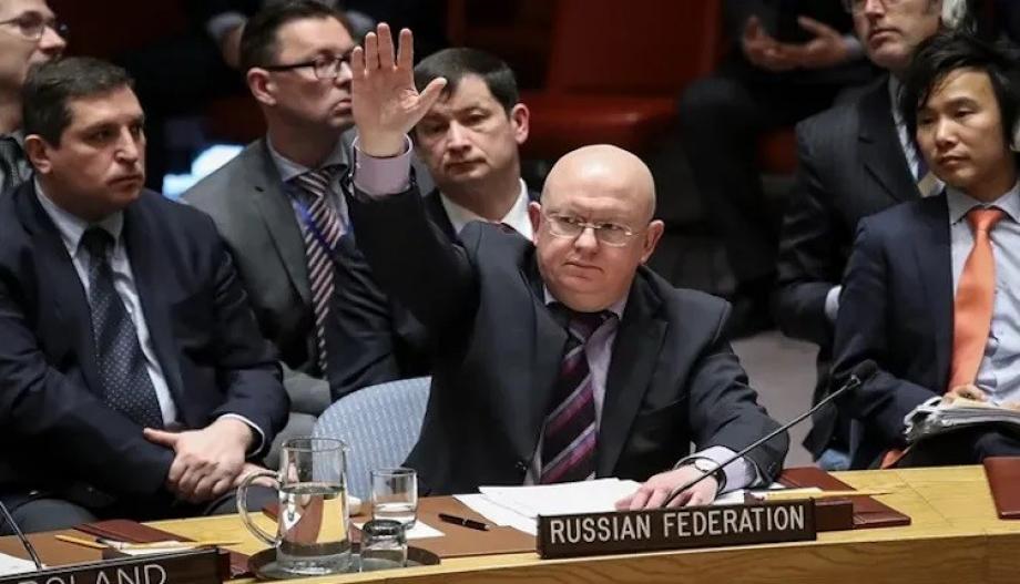 المندوب الروسي في مجلس الأمنن