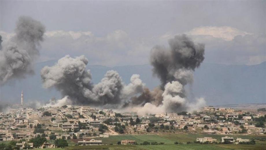 صورة أرشيفية من الأحداث في سوريا