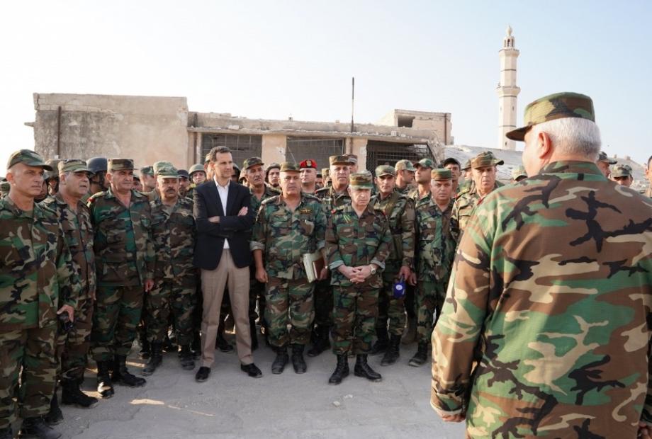ضباط في نظام الأسد