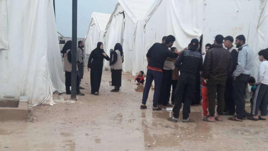 مخيمات النازحين بريف حلب