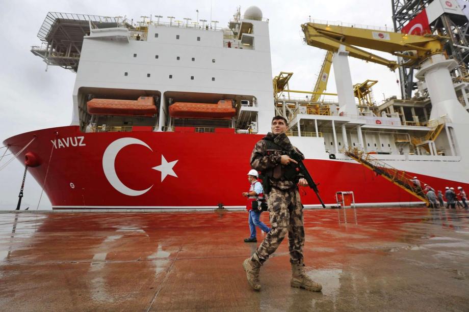 قوات من البحرية التركية