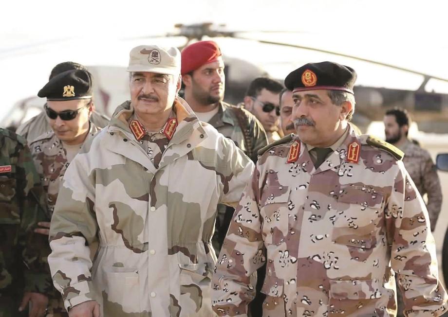 قائد ميليشيات الانقلاب في ليبيا خليفه حفتر