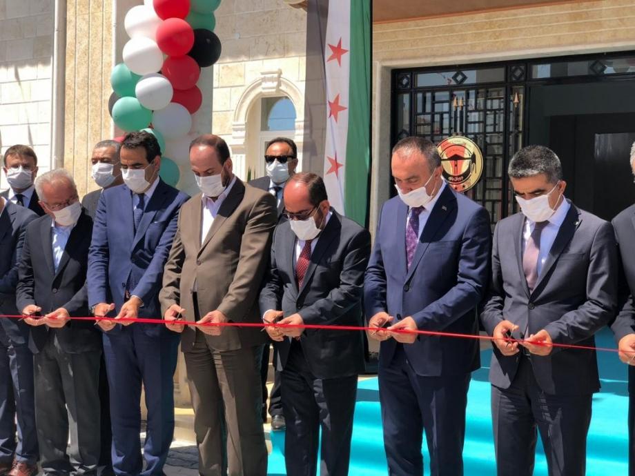 افتتاح مؤسسات جديدة بالشمال السوري.