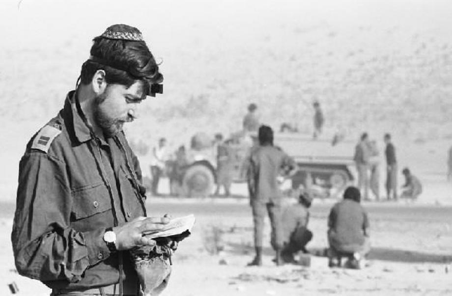 جندي إسرائيلي في حرب تشرين