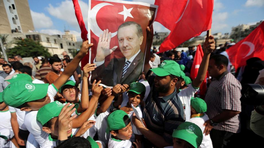 حماس والرئيس التركي رجب طيب أردوغان