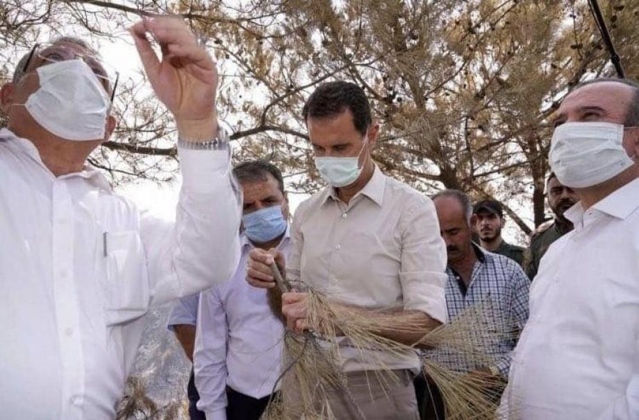 بشار الأسد في الساحل