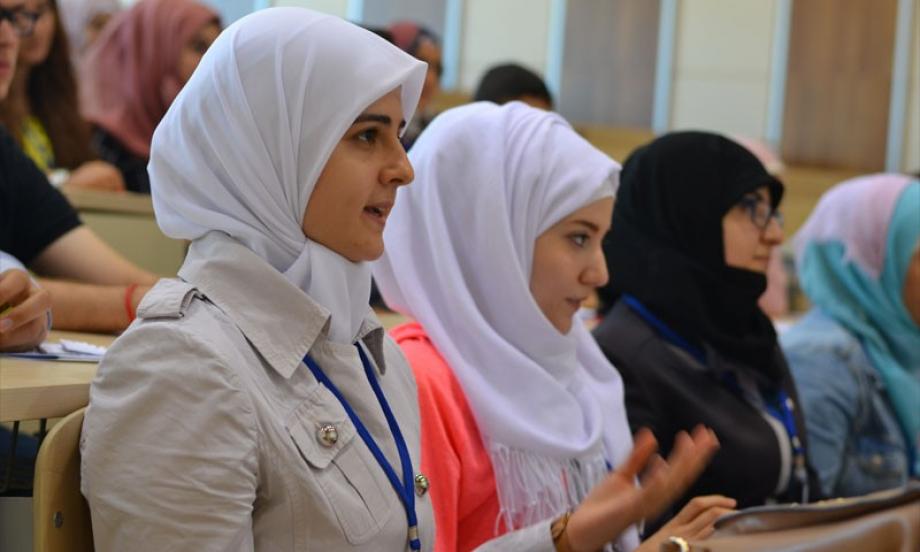 طلاب سوريين في جامعة إسطنبول