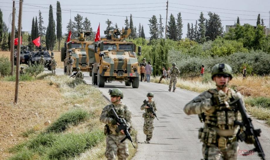 قوات من الجيش التركي شمالي سوريا